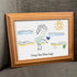 Summer Beach Crazy Sea Glass Lady Framed Art - image 9