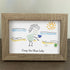 Summer Beach Crazy Sea Glass Lady Framed Art - image 5
