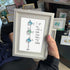 Bird Stack Friendship Sea Glass Framed Art - image 0