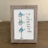 Bird Stack Friendship Sea Glass Framed Art - image 3