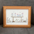 Chicken Family Farmhouse Sea Glass Framed Art - image 9