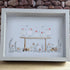 Chicken Family Farmhouse Sea Glass Framed Art - image 6