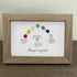 "Always in my heart" Rainbow Dog Memorial Sea Glass Framed Art - image 10