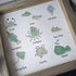 Under The Sea Marine Life Nursery Sea Glass Framed Art - image 3