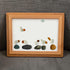 Coastal Bird Gathering Sea Glass Framed Art - image 7