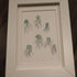 Ocean Drift Coastal Jellyfish Sea Glass Framed Art - image 8