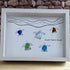 Tide & Turtles South Padre Island Sea Glass Framed Art - image 7