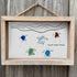 Tide & Turtles South Padre Island Sea Glass Framed Art - image 8
