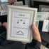 Libra Balance Zodiac Sea Glass Framed Art - image 0