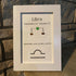 Libra Balance Zodiac Sea Glass Framed Art - image 8