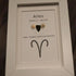 Aries Fire Zodiac Sea Glass Framed Art - image 9