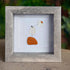Little Bird & Daisy Nature-Inspired Sea Glass Framed Art - image 6