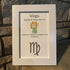 Virgo Essence Zodiac Sea Glass Framed Art - image 6