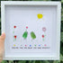 Sunlit True Friendship Bird Sea Glass Framed Art - image 6