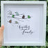 Together We Make A Family Bird Sea Glass Framed Art - image 7