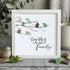Together We Make A Family Bird Sea Glass Framed Art - White - 8" X 8" - image 12