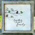 Together We Make A Family Bird Sea Glass Framed Art - image 8