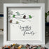 Together We Make A Family Bird Sea Glass Framed Art - image 0