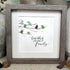 Together We Make A Family Bird Sea Glass Framed Art - image 9
