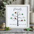 Where Life Begins & Love Never Ends Sea Glass Framed Art - White - 8" X 8" - image 12