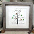 Where Life Begins & Love Never Ends Sea Glass Framed Art - image 0