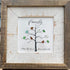Where Life Begins & Love Never Ends Sea Glass Framed Art - image 9