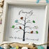 Where Life Begins & Love Never Ends Sea Glass Framed Art - image 4
