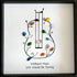 "Without Music, Life Would Be Boring" Sea Glass Framed Art - image 7