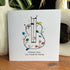 "Without Music, Life Would Be Boring" Sea Glass Framed Art - Seaglass Card - 8" X 8" - image 1