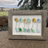Family Birds & Balloon Sea Glass Framed Art - image 4