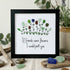 Friendship Sweet Quote Sea Glass Framed Art - Black - 8" X 8" - image 11