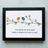 True Friends Quote With Birds Sea Glass Framed Art - Black - 6" X 8" - image 9