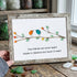 True Friends Quote With Birds Sea Glass Framed Art - Retro White - 6" X 8" - image 11