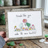 Friends Like You Make Life More Beautiful Sea Glass Framed Art - Retro White - 6" X 8" - image 10