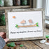 Always My Daughter Birds Sea Glass Framed Art Gift for Daughter - Retro White - 6" X 8" - image 14