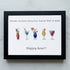 Happy Hour Cocktail Sea Glass Framed Art - Black - 6" X 8" - image 9