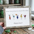 Happy Hour Cocktail Sea Glass Framed Art - Retro White - 6" X 8" - image 11