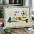 "Have a Happy Day" Birds & Sunny Sea Glass Framed Art - Retro White - 6" X 8" - image 14