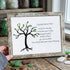 Lesson From A Tree Sea Glass Framed Art - Retro White - 6" X 8" - image 15