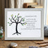 Lesson From A Tree Sea Glass Framed Art - White - 6" X 8" - image 14