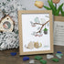 Cats Snuggling Under The Birdhouse Sea Glass Framed Art - Oak - 8" X 6" - image 7