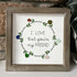 I Love That You're My Friend Wreath Sea Glass Framed Art - image 7