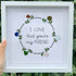 I Love That You're My Friend Wreath Sea Glass Framed Art - image 8