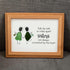 Sisters Connected by Heart Sea Glass Framed Art - image 5