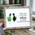 Sisters Connected by Heart Sea Glass Framed Art - Retro White - 6" X 8" - image 15