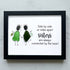 Sisters Connected by Heart Sea Glass Framed Art - Black - 6" X 8" - image 13