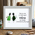 Sisters Connected by Heart Sea Glass Framed Art - White - 6" X 8" - image 14