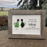 Sisters Connected by Heart Sea Glass Framed Art - image 3