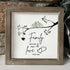 Sweet Flock Of Birds Family Sea Glass Framed Art - image 7