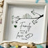 Sweet Flock Of Birds Family Sea Glass Framed Art - image 5